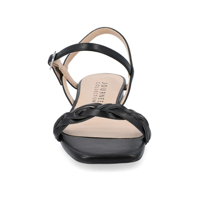 Journee Collection Womens Verity Ankle Strap Low Block Heel Sandals 7 Journee Collection Womens Verity Ankle Strap Low Block Heel Sandals - Image 5