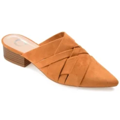 Journee Collection Womens Kalida Slip On Pointed Toe Mules Flats -Journee Collection GUEST 008c6954 6b14 4591 89c5 1cb783967191