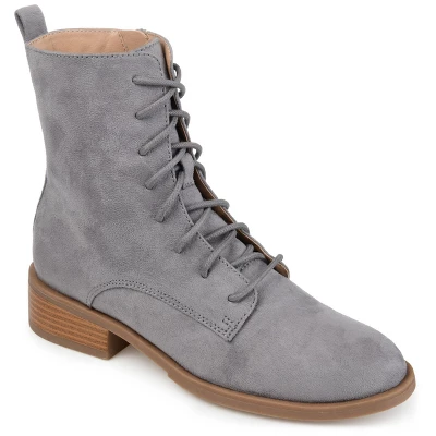 Journee Collection Womens Vienna Block Heel Combat Boots 12 Journee Collection Womens Vienna Block Heel Combat Boots - Image 10