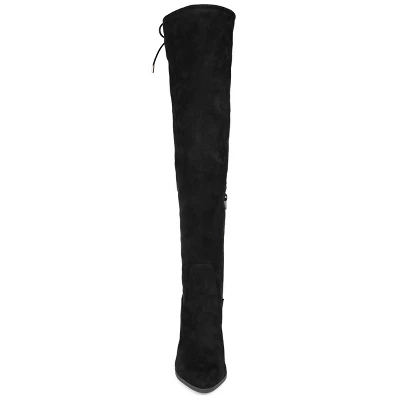 Journee Collection Womens Paras Tru Comfort Foam Wide Calf Stacked Heel Over The Knee Boots 7 Journee Collection Womens Paras Tru Comfort Foam Wide Calf Stacked Heel Over The Knee Boots - Image 5