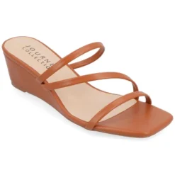 Journee Collection Womens Takarah Crossover Strap Slip On Wedge Sandals 24 Journee Collection Womens Takarah Crossover Strap Slip On Wedge Sandals -Journee Collection GUEST 0228d272 edc1 4818 8f05 894331fa27d5