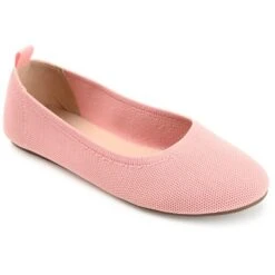 Journee Collection Womens Jersie Knit Foldable Round Toe Slip On Flats -Journee Collection GUEST 0229d779 2248 4c8d acae c60b663aa59f