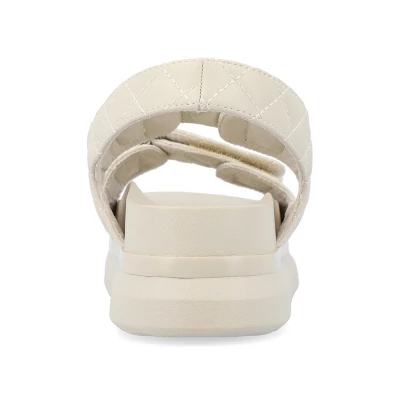 Journee Collection Womens Debby Hook And Loop Platform Sandals 4 Journee Collection Womens Debby Hook And Loop Platform Sandals - Image 2