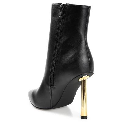 Journee Collection Womens Rorie Pointed Toe Stiletto Ankle Booties 8 Journee Collection Womens Rorie Pointed Toe Stiletto Ankle Booties - Image 6