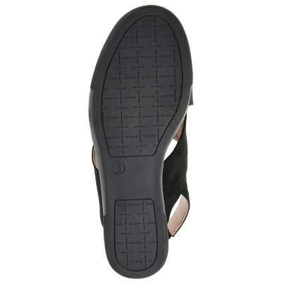 Journee Collection Womens Ronnie Wedge Heel Slip On Sandals 6 Journee Collection Womens Ronnie Wedge Heel Slip On Sandals - Image 4