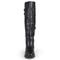 Journee Collection Womens Tori Wide Calf Stacked Heel Riding Boots -Journee Collection GUEST 076913b5 8095 46ed 98de e54f49aca8cf