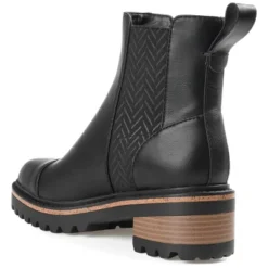 Journee Collection Womens Mirette Tru Comfort Foam Pull On Stacked Heel Booties 20 Journee Collection Womens Mirette Tru Comfort Foam Pull On Stacked Heel Booties -Journee Collection GUEST 092931c9 e75b 4cb1 8368 76404c4bcb00