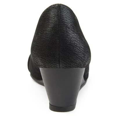 Journee Collection Womens Graysn Comfort Insole Slip On Round Toe Wedge 4 Journee Collection Womens Graysn Comfort Insole Slip On Round Toe Wedge - Image 2