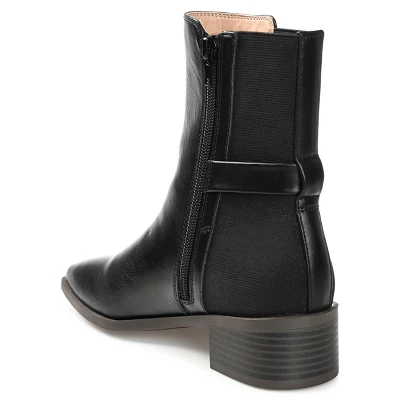 Journee Collection Womens Aubrie Tru Comfort Foam Inside Zip Stacked Heel Booties 8 Journee Collection Womens Aubrie Tru Comfort Foam Inside Zip Stacked Heel Booties - Image 6