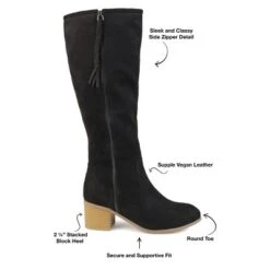 Journee Collection Womens Sanora Stacked Heel Riding Boots 21 Journee Collection Womens Sanora Stacked Heel Riding Boots -Journee Collection GUEST 0c645edc 162d 49ff b9dd ff2cef428d7b