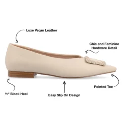 Journee Collection Women's Tru Comfort Foam™ Elowen Flats 18 Journee Collection Women's Tru Comfort Foam™ Elowen Flats -Journee Collection GUEST 0dd722cc 7c87 4238 87cb 4970b3a51beb