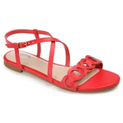 Journee Collection Womens Jalia Multi Strap Flat Sandals -Journee Collection GUEST 0e7a7ec2 764e 48c1 9135 5e540a0f7d37