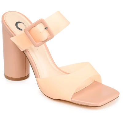 Journee Collection Womens Luca Tru Comfort Foam Open Square Toe Block Heel Sandals 14 Journee Collection Womens Luca Tru Comfort Foam Open Square Toe Block Heel Sandals - Image 12