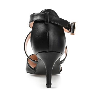 Journee Collection Womens Riva Pointed Toe Mid Heel Pumps 4 Journee Collection Womens Riva Pointed Toe Mid Heel Pumps - Image 2