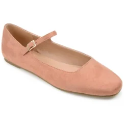 Journee Collection Womens Carrie Buckle Square Toe Mary Jane Flats -Journee Collection GUEST 0fee5689 a5e6 49cf 8350 99393cc5bd2c