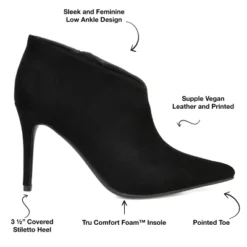 Journee Collection Womens Demmi Tru Comfort Foam Inside Zip Stiletto Booties 21 Journee Collection Womens Demmi Tru Comfort Foam Inside Zip Stiletto Booties -Journee Collection GUEST 10b5480a b855 4860 815b 57817a714487