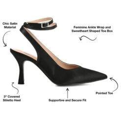 Journee Collection Womens Marcella Buckle Mid Stiletto Pointed Toe Pumps 21 Journee Collection Womens Marcella Buckle Mid Stiletto Pointed Toe Pumps -Journee Collection GUEST 1155d680 e865 4dab 9036 a6fb3e730542