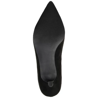 Journee Collection Womens Goldie Pointed Toe Kitten Heel Pumps 6 Journee Collection Womens Goldie Pointed Toe Kitten Heel Pumps - Image 4
