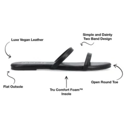 Journee Collection Womens Adyrae Tru Comfort Foam Slide Flat Sandals -Journee Collection GUEST 117e2654 2372 442e 816d 6886eb352602