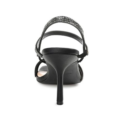 Journee Collection Womens Coraa Tru Comfort Foam Open Toe Mid Stiletto Pumps 4 Journee Collection Womens Coraa Tru Comfort Foam Open Toe Mid Stiletto Pumps - Image 2