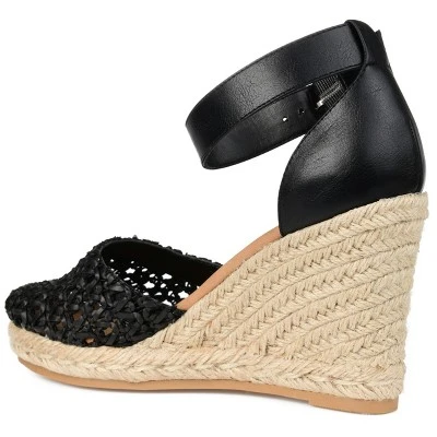 Journee Collection Womens Sierra Wedge Heel Espadrille Sandals 8 Journee Collection Womens Sierra Wedge Heel Espadrille Sandals - Image 6