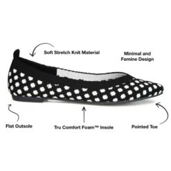 Journee Collection Womens Tayleen Tru Comfort Foam Slip On Pointed Toe Ballet Flats 20 Journee Collection Womens Tayleen Tru Comfort Foam Slip On Pointed Toe Ballet Flats -Journee Collection GUEST 1366148e d6bd 4187 82c8 864bc23c5531