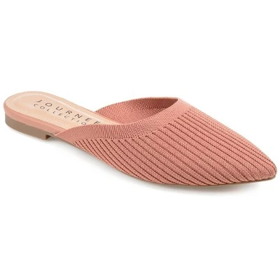 Journee Collection Womens Aniee Slip On Almond Toe Mule Flats 14 Journee Collection Womens Aniee Slip On Almond Toe Mule Flats - Image 12