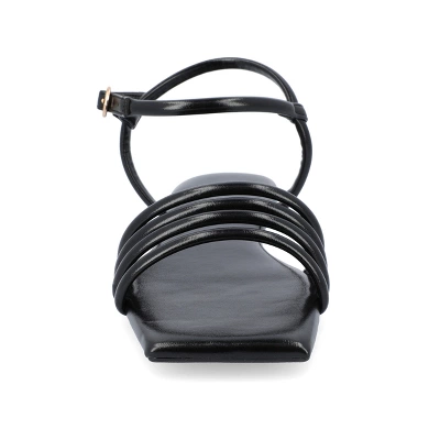 Journee Collection Womens Lyddea Tru Comfort Foam Buckle Multi Strap Sandal 7 Journee Collection Womens Lyddea Tru Comfort Foam Buckle Multi Strap Sandal - Image 5