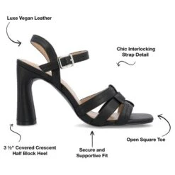 Journee Collection Womens Gibssen Ankle Strap Covered Block Heel Sandals 20 Journee Collection Womens Gibssen Ankle Strap Covered Block Heel Sandals -Journee Collection GUEST 14eb07d0 8733 4a33 975f ebb459ff6500