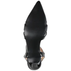 Journee Collection Womens Jazlynn Buckle Kitten Heel Pointed Toe Pumps -Journee Collection GUEST 1537d0b8 a3da 4e01 89c4 86c333f5ec84