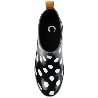 Journee Collection Womens Rainer Block Heel Rain Boots 5 Journee Collection Womens Rainer Block Heel Rain Boots - Image 3