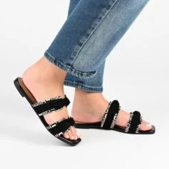 Journee Collection Womens Ireanna Tru Comfort Foam Slip On Slide Flat Sandals 22 Journee Collection Womens Ireanna Tru Comfort Foam Slip On Slide Flat Sandals -Journee Collection GUEST 17fa3465 a86b 46f9 b205 3c373166d962