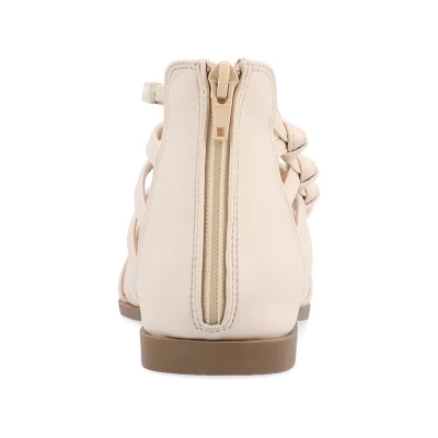 Journee Collection Womens Petrra Tru Comfort Foam Gladiator Back Zip Sandals 4 Journee Collection Womens Petrra Tru Comfort Foam Gladiator Back Zip Sandals - Image 2