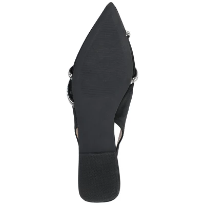 Journee Collection Womens Rebbel Sling Back Pointed Toe Flats 6 Journee Collection Womens Rebbel Sling Back Pointed Toe Flats - Image 4