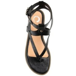 Journee Collection Womens Tangie Tru Comfort Foam Multi Strap Flat Sandals -Journee Collection GUEST 184ca3ef dd5b 483d b1ee e3cbcb514f6a