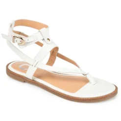 Journee Collection Womens Tangie Tru Comfort Foam Multi Strap Flat Sandals -Journee Collection GUEST 18532fae 335d 4283 9ee5 a91b96ada77c