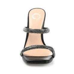 Journee Collection Womens Reena Tru Comfort Foam Open Toe High Stiletto Pumps Black 12 -Journee Collection GUEST 18ea7a80 a7f8 407e 9d50 bbea99b6a083