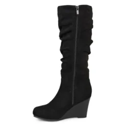 Journee Collection Womens Haze Wedge Knee High Boots