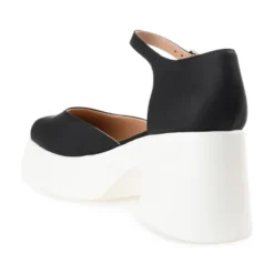 Journee Collection Womens Lizaa Platform Mid Platform Square Toe Pumps -Journee Collection GUEST 19ab158f e48d 4546 a099 d9d71eaa5ccd