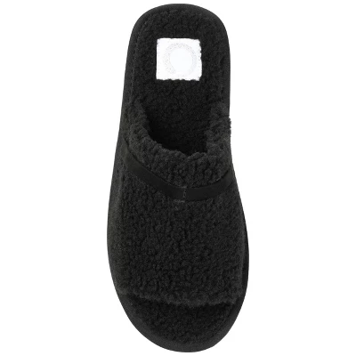 Journee Collection Womens Caterina Tru Comfort Foam Slip On Slide Open Toe Slippers 5 Journee Collection Womens Caterina Tru Comfort Foam Slip On Slide Open Toe Slippers - Image 3