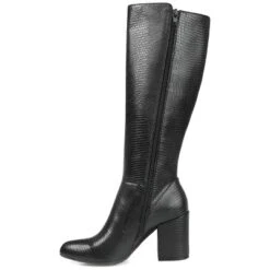 Journee Collection Womens Tavia Tru Comfort Foam Extra Wide Calf Block Heel Knee High Boots