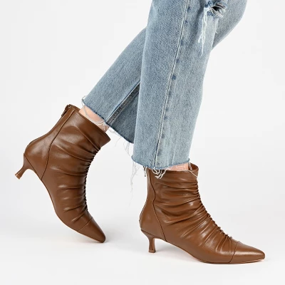 Journee Collection Womens Chevi Pointed Toe Kitten Heel Ankle Booties 10 Journee Collection Womens Chevi Pointed Toe Kitten Heel Ankle Booties - Image 8