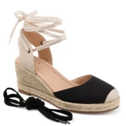 Journee Collection Womens Monte Tru Comfort Foam Wedge Heel Espadrille Sandals -Journee Collection GUEST 1be342a1 bcd0 49ff ae44 a6b82e448658