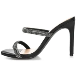 Journee Collection Womens Reena Tru Comfort Foam Open Toe High Stiletto Pumps