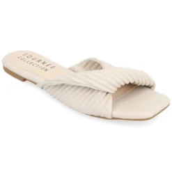 Journee Collection Womens Emalynn Tru Comfort Foam Slip On Slide Flat Sandals 25 Journee Collection Womens Emalynn Tru Comfort Foam Slip On Slide Flat Sandals -Journee Collection GUEST 1c986ad9 32c4 4a01 aa0b 7a0b44d6c888