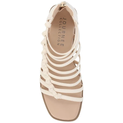 Journee Collection Womens Petrra Tru Comfort Foam Gladiator Back Zip Sandals 5 Journee Collection Womens Petrra Tru Comfort Foam Gladiator Back Zip Sandals - Image 3