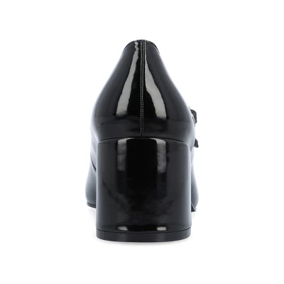 Journee Collection Womens Okenna Tru Comfort Foam Low Heel Square Toe Pumps 4 Journee Collection Womens Okenna Tru Comfort Foam Low Heel Square Toe Pumps - Image 2