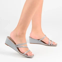 Journee Collection Womens Takarah Crossover Strap Slip On Wedge Sandals 21 Journee Collection Womens Takarah Crossover Strap Slip On Wedge Sandals -Journee Collection GUEST 1f98df73 9b76 4170 a968 f8bfba5704f0