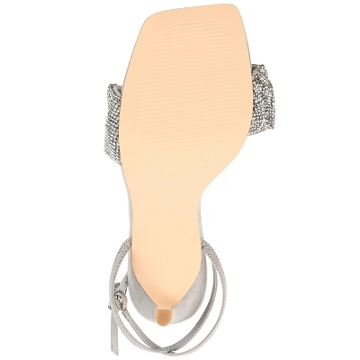 Journee Collection Womens Arlette Tru Comfort Foam Open Toe High Stiletto Pumps Grey 9 6 Journee Collection Womens Arlette Tru Comfort Foam Open Toe High Stiletto Pumps Grey 9 - Image 4