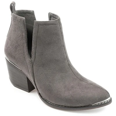 Journee Collection Womens Issla Pull On Stacked Heel Booties 13 Journee Collection Womens Issla Pull On Stacked Heel Booties - Image 11